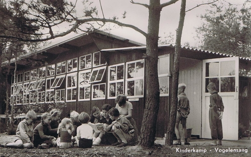  Bijdrage van leerling Robert de Haas Foto genomen tijdens het schoolkamp, 1955 