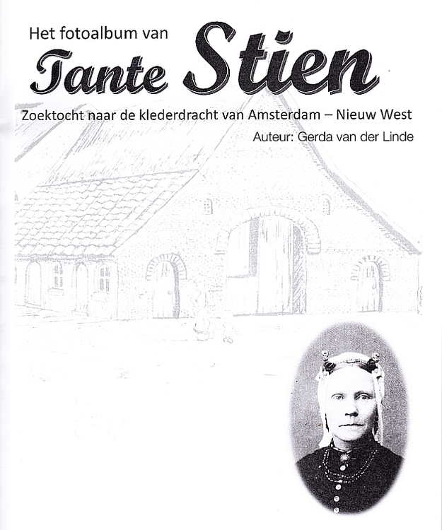 Boekomslag 'Het fotoalbum van Tante Stien'. Copyrights: Gerda van der Linde, 2015 