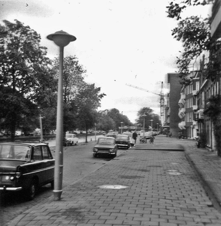 Sloterkade voor de asfaltering Foto: collectie Siebe de Roos 
